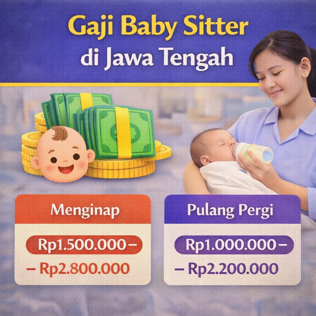 Gaji Baby Sitter Jawa Tengah